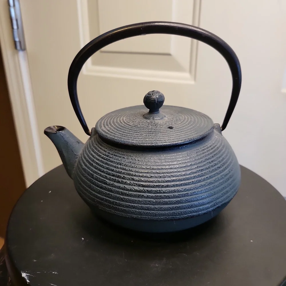 Vintage Japanese Cast Iron Tea Kettle Teapot